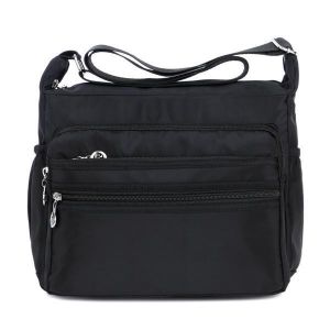 Large Capacity Women Waterproof Nylon Shoulder Bag Crossbody Bag