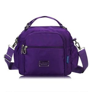 Women Nylon Waterproof Bags Girls Casual Shoulder Bags Outdoor Crossbody Bags