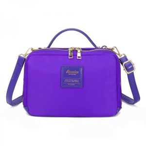 Brenice Women RFID Nylon Waterproof Crossbody Bag Multi-slots Handbag Shoulder Bag