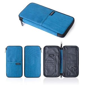 Travel Multi-slots Passport Holder Organizer Cover Card Bag Passport Bag Phone Storage Bag