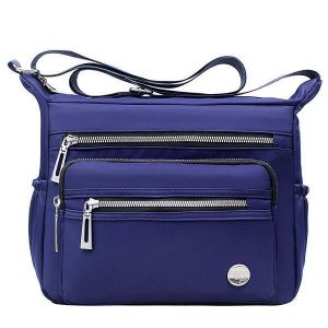 Women Nylon Multi-layer Mummy Bag Shoulder Bag Messenger Bag Crossbody Bag