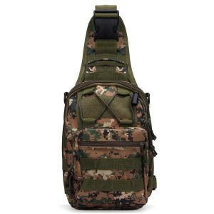 Men Outdoor Sport Crossbody Sling Shoulder Chest Bag