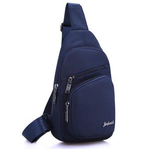 shopping תיקי גברים Men Sling Pack Chest Bag Hiking Walking Camping Outdoor Crossbody Bag Daypack