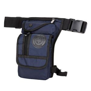 Men Nylon Drop Leg Bag Hip Bum Bag Riding Motorcycle Outdoor Waist Bag