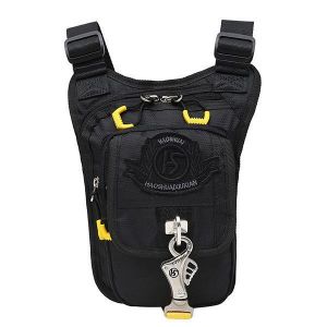 Men Waterproof Multifunctional Outdoor Sport Riding Climbing Leg Bag Chest Shoulder Crossbody Bag
