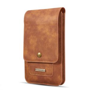 Men's Hook Fanny Waist Bag Hip Bum Pack 11/13 Card Slots Phone Pouch for Phones up to 6"