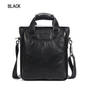 BOSTANTEN Men Business Genuine Leather Crossbody Bag Handbag Shoulder Messenger Briefcase