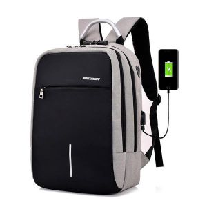 Travel Laptop Backpack Anti Theft Bag with Combination Lock &amp; USB Charging Port