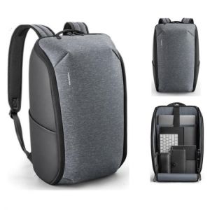 KINGSONS 19L Folding Backpack 15.6 Inch Laptop Bag Waterproof Shoulder Bag Casual Rucksack for Outdoor Camping Travel Climbing