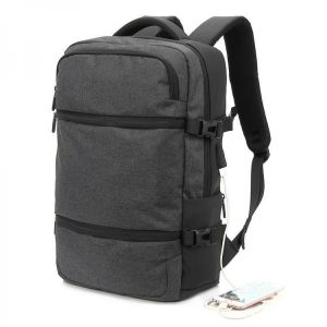 Men Large Capacity Travel Bag USB Charge Backpack