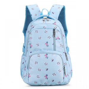 Women Large Capacity Waterproof Light Weight Backpack Student Shoulder Bag Rucksack School Bag