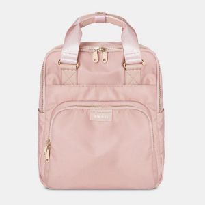 Women Nylon Waterproof Light Weight Solid Bag Multifunction Backpack