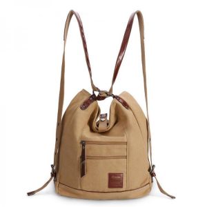 Brenice Women Multi-carry Casual Canvas Handbag Shoulder Bag Satchel Backpack