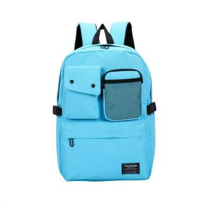 Outdoor Canvas Casual Large Capacity Backpack Tavel Bag For Men And Women