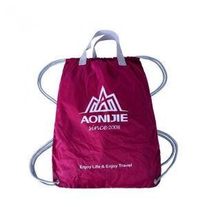 Outdoor Folding Sports Drawstring Backpack Waterproof Nylon Training Bag Basketball Swimmig Pouch