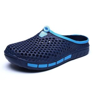 shopping נעלי גברים Men Slipper Shoes Beach Outdoor Casual Hollow Out Sandals