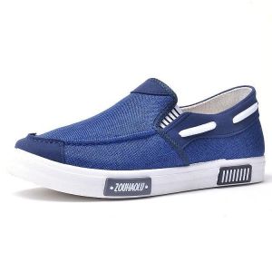Men Canvas Casual Soft Comfy Daily Business Loafers