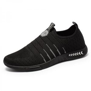 Men Lightweight Knitted Soft Casual Running Sports Sneakers