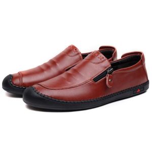 Men Casual Business Shoes Soft Comfy Leather Oxfords