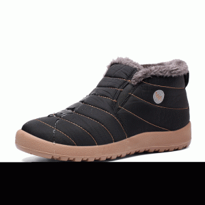 Men Casual Daily Warm Plush Lining Waterproof Snow Boots