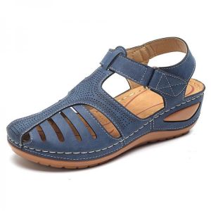 shopping נעלי נשים LOSTISY Women Lightweight Casual Shoes Hollow Out Soft Sole Sandals