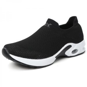 Women Light Mesh Walking Casual Comfy Slip On Sneakers