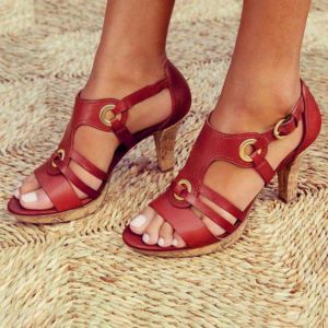 Large Size Women  explosion models Euramerica Heeled Sandals