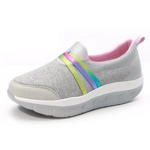 Rocker Sole Shoe Women Casual Outdoor Breathable Sport Shoes