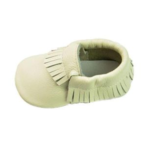 Baby Newborn Tassels Leather Shoes Soft Anti-slip Prewalker