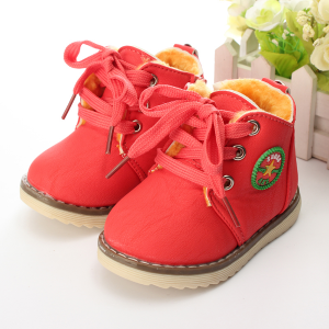 shopping נעלים לתינוקות Baby Children Martin Boots Winter Cotton Snow Shoes