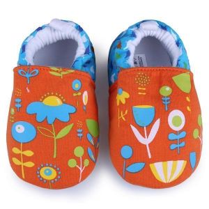 shopping נעלים לתינוקות Baby Cartoon Flower Prewalker Shoes Infant Soft Learning Footwear