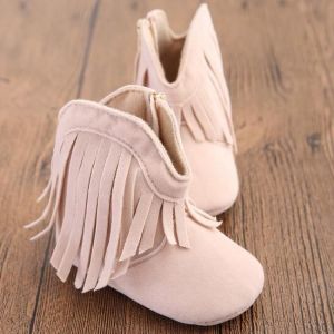 shopping נעלים לתינוקות Tassel Design Crib Shoes Baby Boy Girl Winter Shoes Infant Newborn Toddler Soft Sole Boots