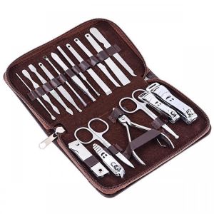 Y.F.M&reg; 18pcs Nail Clipper Set Manicure Pedicure Tools Kit