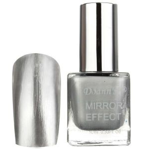 5 Colors 10ML Metallic Mirror Specular Effect Metal Silver Nail Art Polish Varnish