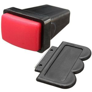 Nail Art DIY Polish Stamper Scraper Stamping Kit