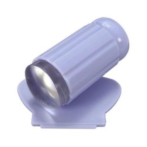 Transparent Clear Silicone Nail Art  Polish Stamper Stamping Printer  Plate Scraper Set