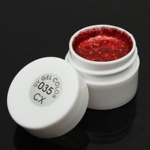 1 Pot 36 Colors Glitter UV Gel Builder Nail Art Polish