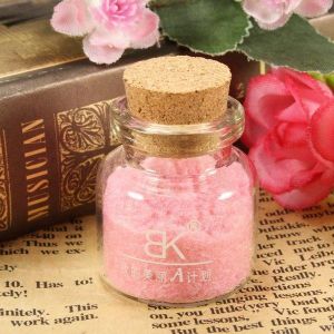 24 Colors Velvet Flocking Nail Art Powder Dust Decoration Glass Pot