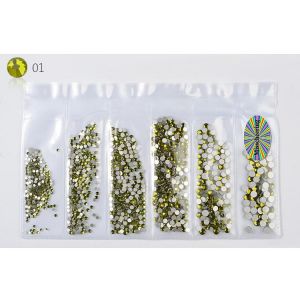 Slime Decorations Rhinestone Beads Mobile Phone Shell DIY Nail Art Accessories Manicure Tools