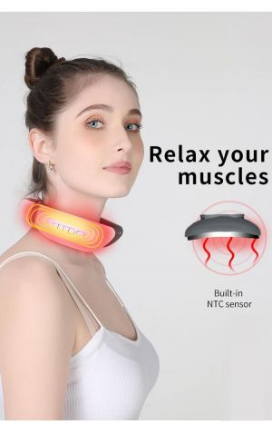 Pain Stimulator Sand Acupuncture Cupping Electric Pulse Neck  Electric Massager