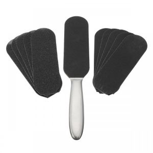 Stainless Steel Foot File Dual Sided Pedicure Tool Feet Rasp Callus Dead Skin Remover Sandpaper