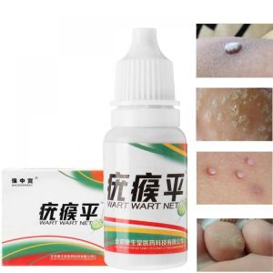 HOT Mole &amp; Skin Wart Removal Liquid Solution 100% Remover Skin Tags Warts Moles