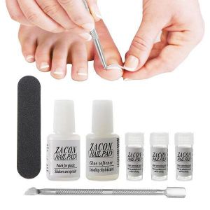 Y.F.M&reg; Ingrown Toenails Straightening Clip Curved Paronychia Correction Tool Set Nail File Pusher