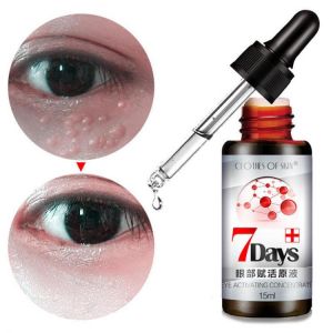 Revitalizing Eye Essence Liquid Fade Dark Circle Eye Bag Remove Fat Granule Essence Face