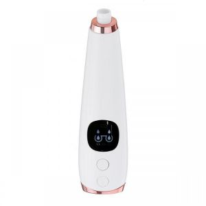 Dispaly 3 Gear Blackhead Remover Pore Facial Pore Cleanser Electric Acne Comedone Extractor Kit USB Rechargeable Electric Blackhea