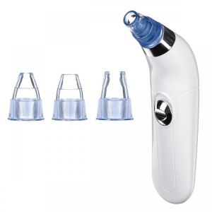 Electric Blackhead Vacuum Acne Remover Pore Dermabrasion Cleaner Blackhead Acne Remover With 4 Suction Heads