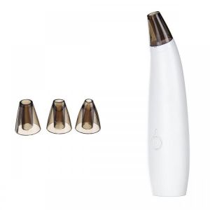 Electric Blackhead Suction Remover Deep Cleaning Pores Dead Skin Cells Removal Machine with 3 Replaceable Tips