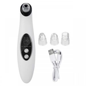 Blackhead Remover Electric Facial Pore Cleaner with 3  Probes Rechargeable Electric Blackhead Suction Vacuum Blackhead Suction Ext