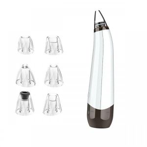 Blackhead Acne Remover Pore Vacuum Facial Vacuum Pore Cleaner Electric Acne Comedone Extractor with 3 Adjustable Suction 6 Probes