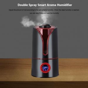 [Humidity +Temperature LCD Display] 3.5L Ultrasonic Air Humidifier Electric Diffuser Nebulizer 7 Colorful LED Air Freshener Aroma 